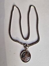 Gucci Flora Sterling sterling silver 925 long pendant. 27"  Unisex