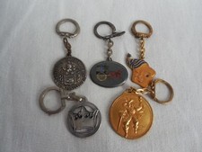 5 ANCIENS PORTE CLE GERVAIS ARMAGNAC SEMPE BIERE CHAMPIGNEULLES