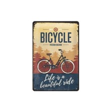 plaque métal publicitaire