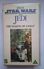 VHS From Star Wars to Jedi the Making of a Saga CBS FOX PAL UK 1989 home video