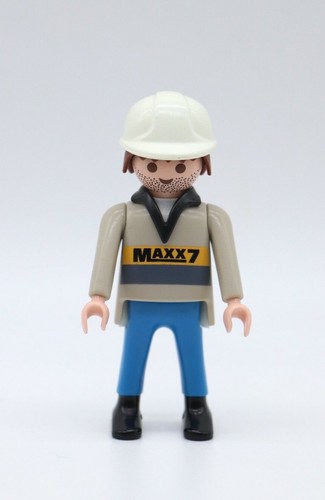 Playmobil homme haut gris - playmobil,