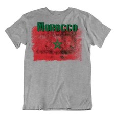 Maroc Drapeau Tee Shirt