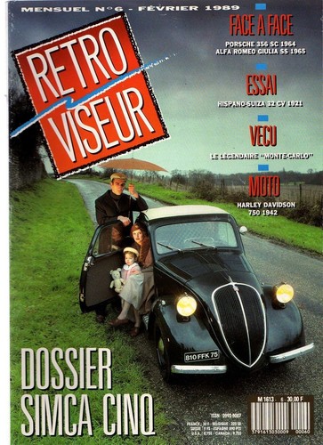 Retroviseur simca porsche - retroviseur,