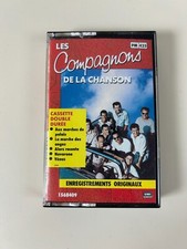 Les Compagnons de la Chanson cassette double durée/ Cassette-Audio K7 Tape