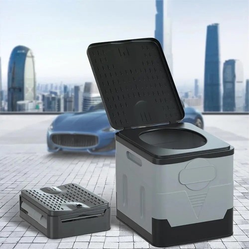 Portable camping pliable - wc,