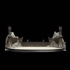 Weta Seigneur Des The Rings Black Gate Miniature Environment Diorama Statue Neuf