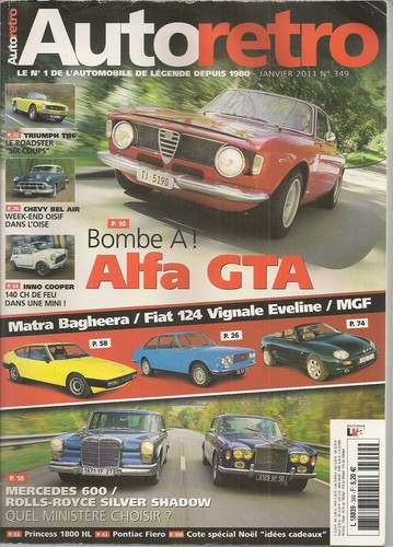 Auto retro 349 alfa - auto, gta