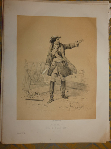 Gravure xixe adam - adam, :