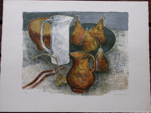 André minaux lithographie - andré,