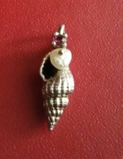 Ancien Pendentif Coquillage en