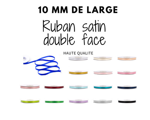 Ruban satin double face - , 10