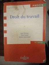 V2040722 - Droit du travail - Jean Pelissier Alain Supiot Antoine Jeanmaud