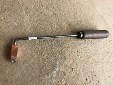 (n°40) OLD TOOL / outil ancien,  petit fer à souder tête en cuivre 