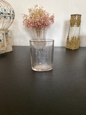 Ancien Verre de Curiste Cure Vichy Gradué Verre Soufflé