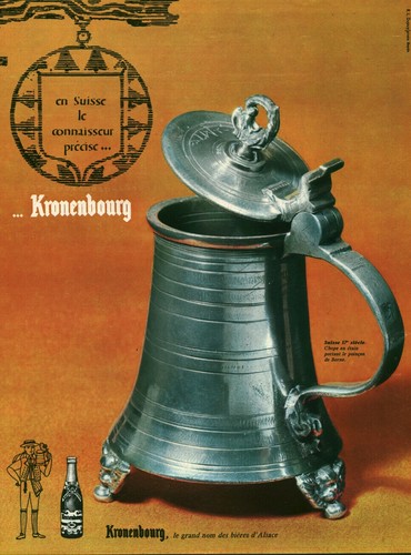 Publicité ancienne bière