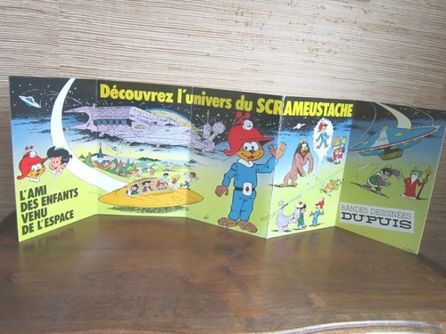 Plv depliant scrameustache - depliant,