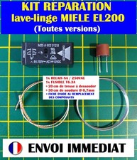 KIT REPARATION lave-linge MIELE (toutes versions EL200) (RT424012 + T6.3A)