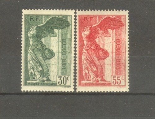 France stamp timbre 354 355 - france,