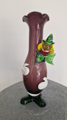 Vase clown verre - verre, a
