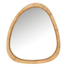 Miroir Mural Design "Dusty" 66cm Naturel