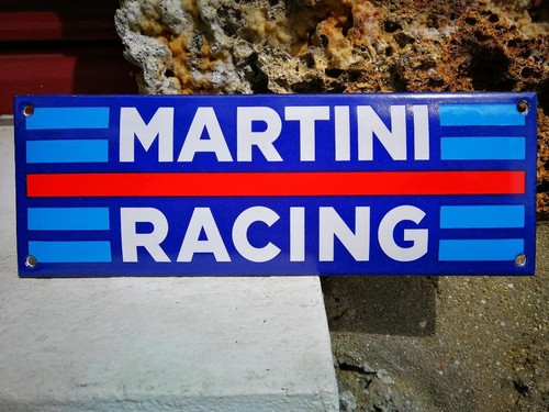 Plaque émaillée martini - plaque,