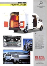 MERCEDES TRUCKS / PROSPECTUS / SPRINTER FOURGON ATELIER EDS de 1995