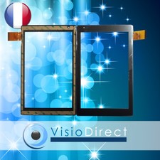 Vitre Ecran tactile pour Archos 101B Oxygen 10.1" HXD1076 V3.0 V4.0 gris noir