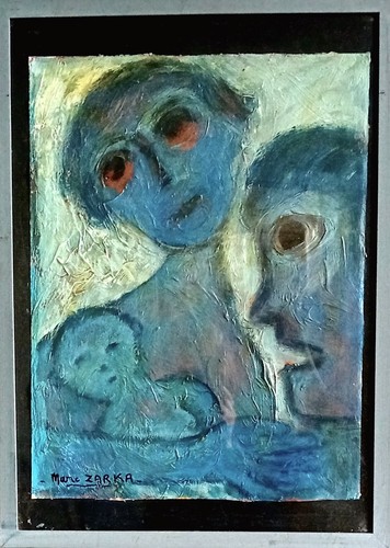 Tableau art brut - tableau,