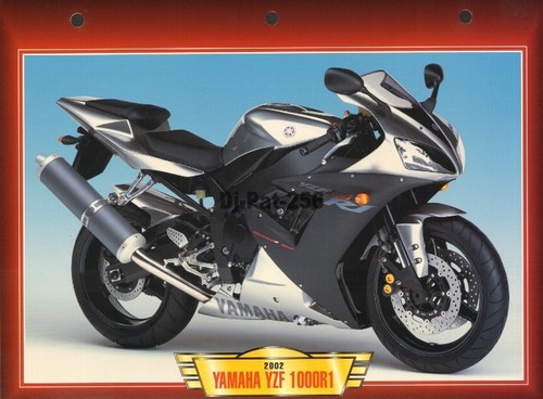 Fiche moto yamaha yzf - fiche,