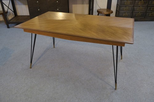 Table chêne pied en - chêne,