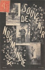 CPA 14 SOUVENIR DE NORMANDIE
