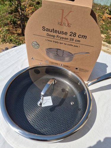 Sauteuse anti adhérente acier - anti-adhérente,