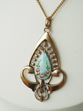 COLLIER PENDENTIF ART NOUVEAU