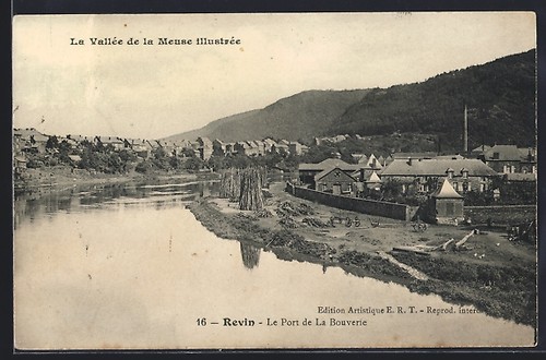 Cpa revin port de - revin,,