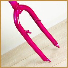 FOURCHE VINTAGE EN ACIER VTT 1"1/4 VÉLO DE MONTAGNE 26" 559 FILETÉ ANCIEN mét...