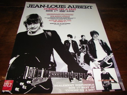 Jean louis aubert publicite - jean,