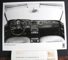 ROLLS ROYCE 1981 : SILVER SPIRIT / SPUR /  CORNICHE / CAMARGUE / PHANTOM - PRESS
