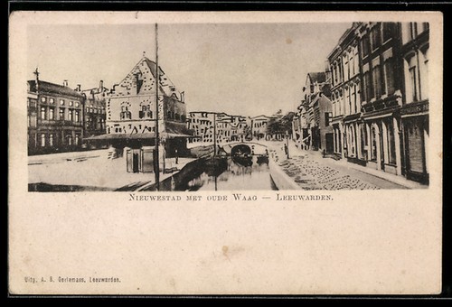 Leeuwarden ville neuve - neuve, avec