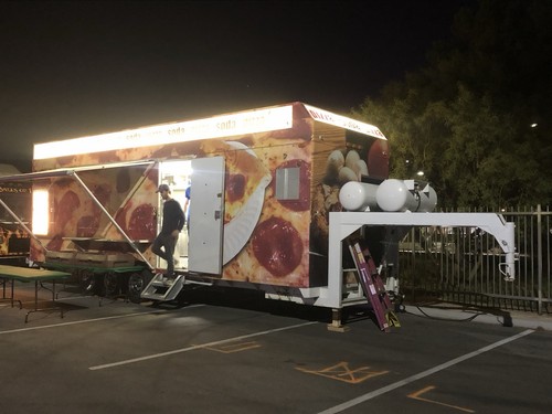 Mobil pizza trailer - pizza,