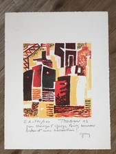 LITHOGRAPHIE ORIGINALE  - 