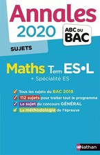 Annales ABC du Bac 2020 Maths