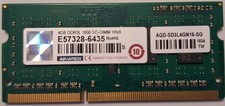 RAM 4GB DDR3L 1600 MHz PC3L-12800S 1Rx8 SO-DIMM RAM pour Laptop / PC