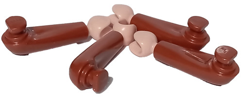 Playmobil bras marron - x4,