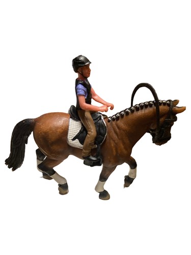 Schleich cavalière avec - schleich,