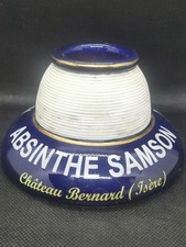 ABSINTHE SAMSON CHATEAU BERNARD  BEAU PYROGENE CERAMIQUE