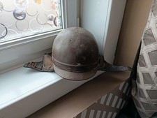 Ancien Casque Bol De Moto