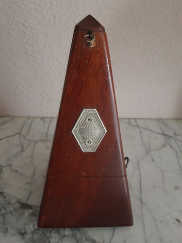 Metronome ancien bois - metronome,