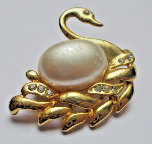 Belle broche couleur - belle, or
