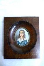MINIATURE NAPOLEON III    LE PRINCE OCTAVE DE GAINSBOUGH    SIGNEE