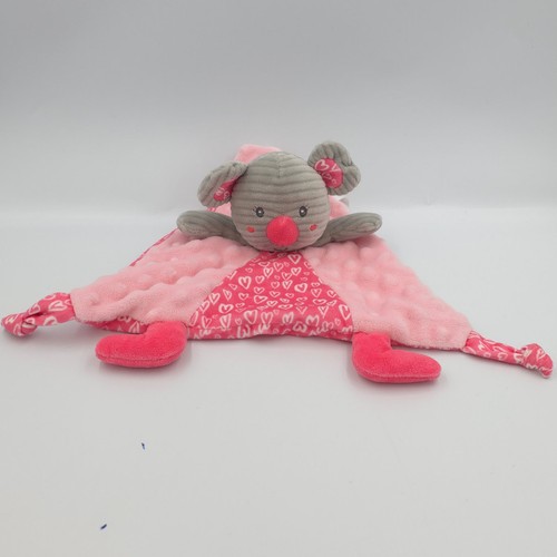 Doudou plat koala - , rose